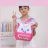 Adorable Cartoon Animal Backpack For Kids Breathable Canvas School Bag Ages 3-6