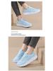 Atmungsaktive weiße Damen-Sneaker - Leicht, bequem und vielseitig für die Frühjahrs-/Sommer-Freizeitkleidung