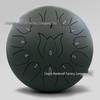 Chinese Style 13-Tone Lotus Steel Tongue Drum (12-inch): Ethereal Children's Educational Percussion Instrument