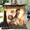 L-Lord of the Rings Printed blanket Flannel Warm Blanket Soft Comfortable Blanket Home Travel Blanket bed linings Birthday Gift