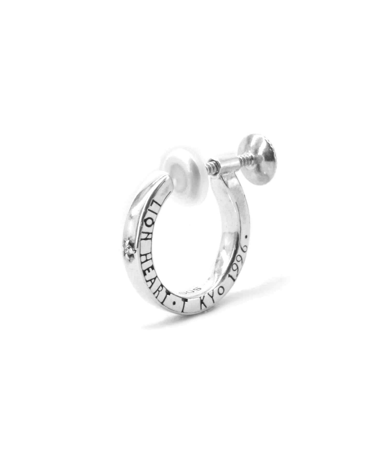 

Сережки LION HEART для подарунка Срібло 925 проби Срібло з мішечком Сережки/EL Однотонні/Срібні