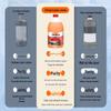 Four Seasons Universal Car Glass Cleaner - Oil Film Remover & Windshield Washer Concentrate