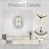 Wall Clock Decorative Aesthetic Vintage Funny Hanging Clock,Wall Ornament,for Living Room,Dining