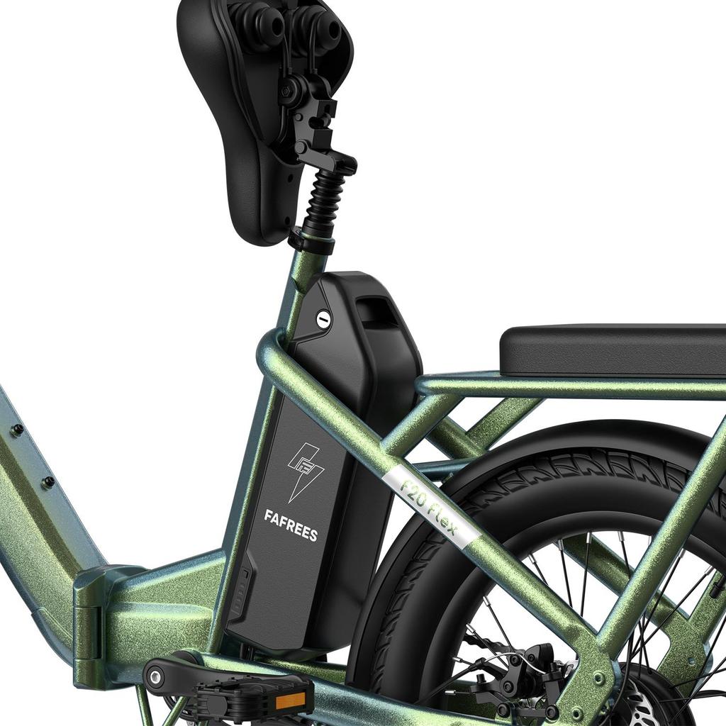 Elektrofahrrad Fafrees F20 Flex 20" Reifen 250W Motor Faltbares City E-Bike Höchstgeschwindigkeit 25 km/h Doppelscheibenbremsen 36V 25Ah Maximale Zuladung 140 kg