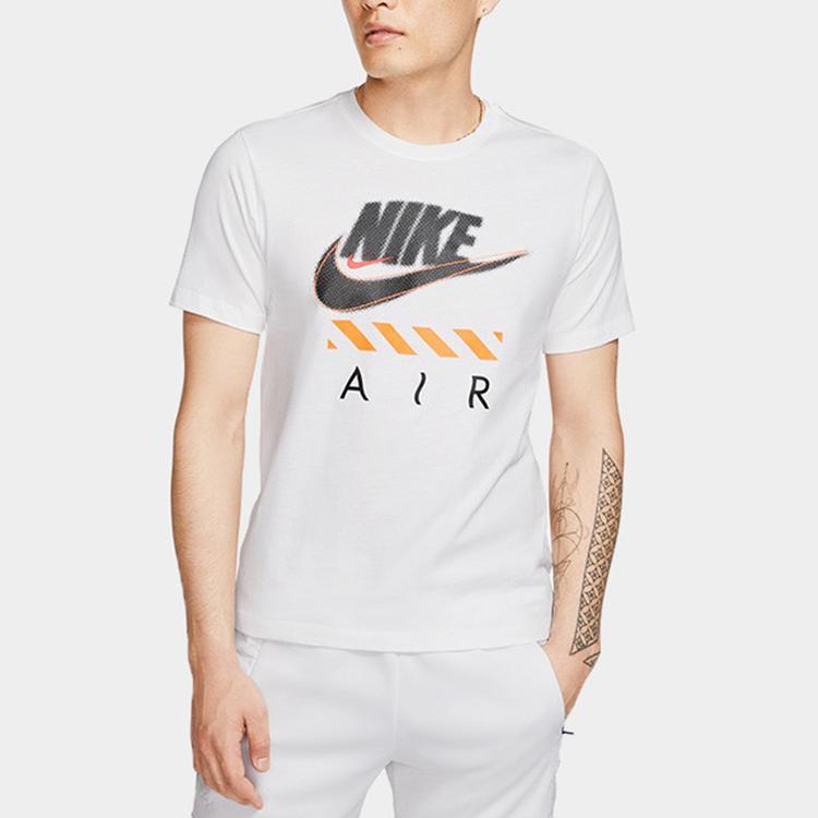 Nike Air Casual Sports Breathable Round Neck Short-Sleeved T-Shirt Men Tops White CT6533-100