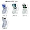 Průhledné magnetické pevné pouzdro pro Samsung Z Flip4/5/6/7