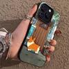 Süße Corgi Handyhülle Für iPhone 17,16,15,14,13,12,11,Pro,Max,Plus Weiche Schwarze Hülle