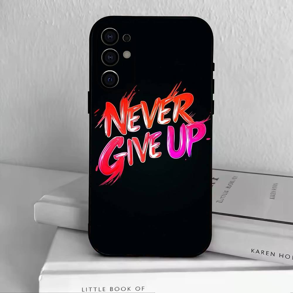 Ты сможешь это сделать Чехол для телефона для Samsung S25, S24, S21, S22, S23, S30, Ultra, S20, Plus, Fe, Мягкий силиконовый черный чехол Samsung S24Plus