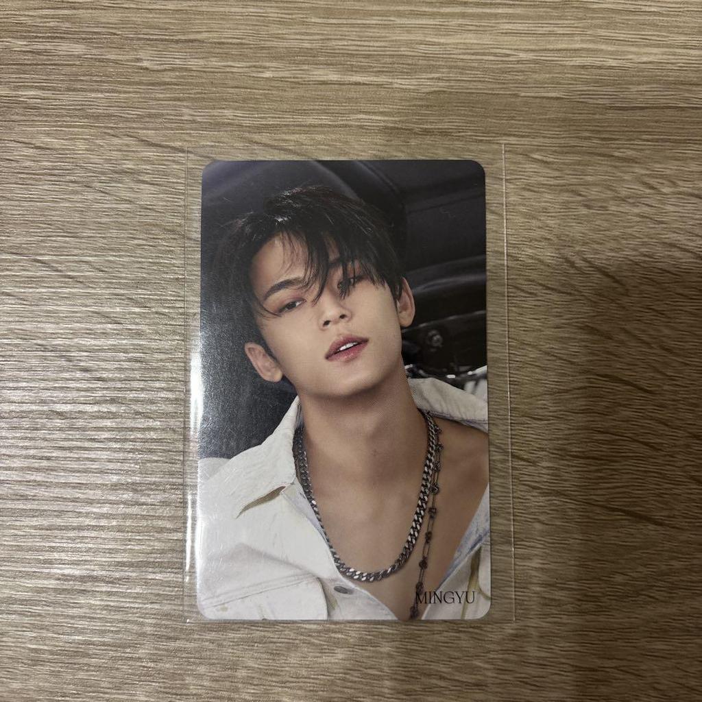 [USED] SEVENTEEN FACE THE SUN HMV Mingyu trading card
