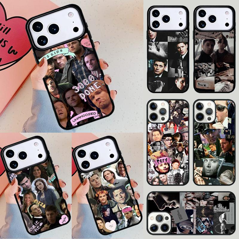 Supernatural Collage Phone Case For iPhone 17 Air 14 15 13 12 Max Cover For Apple 16e 11 Pro Max Plus Coque