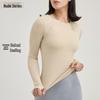 Women's Quick-Dry Long-Sleeve Yoga and Running Top for Autumn and Winter