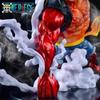 22cm Anime One Piece Luffy Big Saru King Spear Big Fist Action Figure Model Hand-made PVC Statue Collection Toy Gift Ornaments
