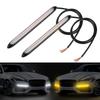 Headlight Strip Car Modified Streamer Strip Car LED Daytime Running Light Turn Signal 2 Pcs/set Waterproof DRL Light