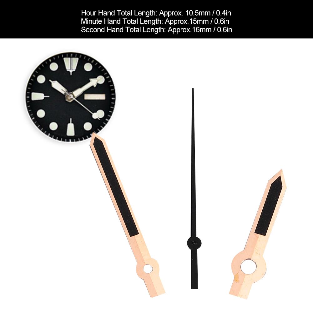 M005 Men Watch Hour Minute Second Hands Watch Needles Fit for ETA2836 Movement