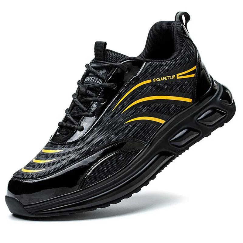steel toe work safety boots comfortable safety man shoes 48 industrial safety shoes men for work light weight sneakers for work