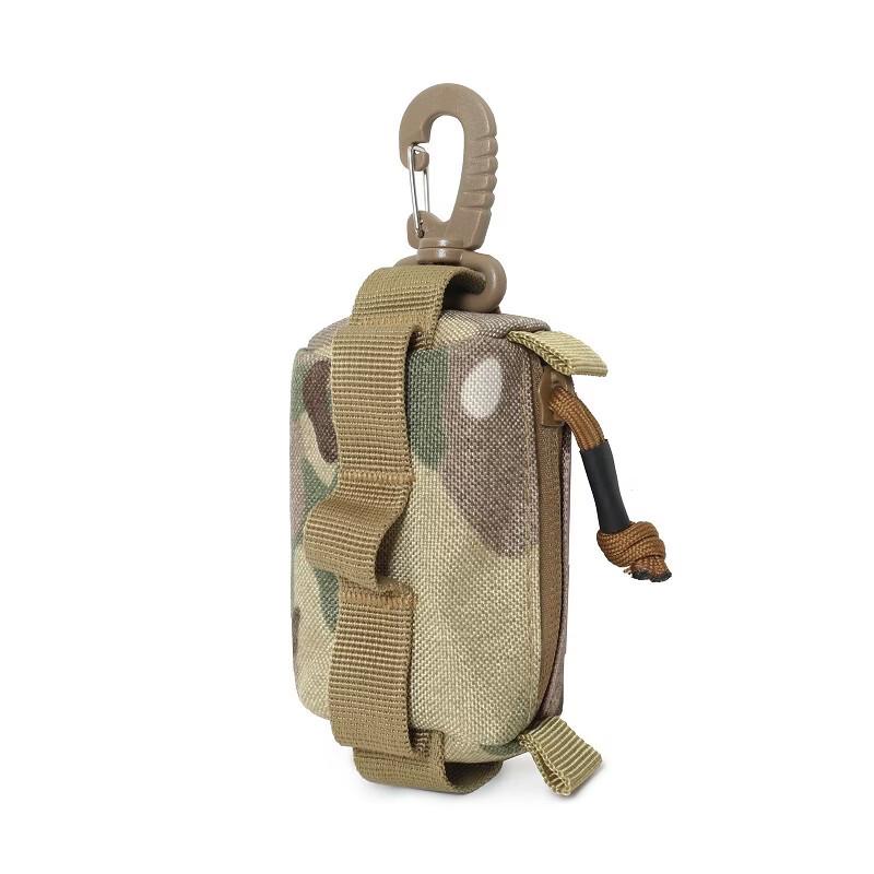 

Molle Tactical EDC Pouch Set - Camouflage Outdoor Utility Bag (2-Pack)