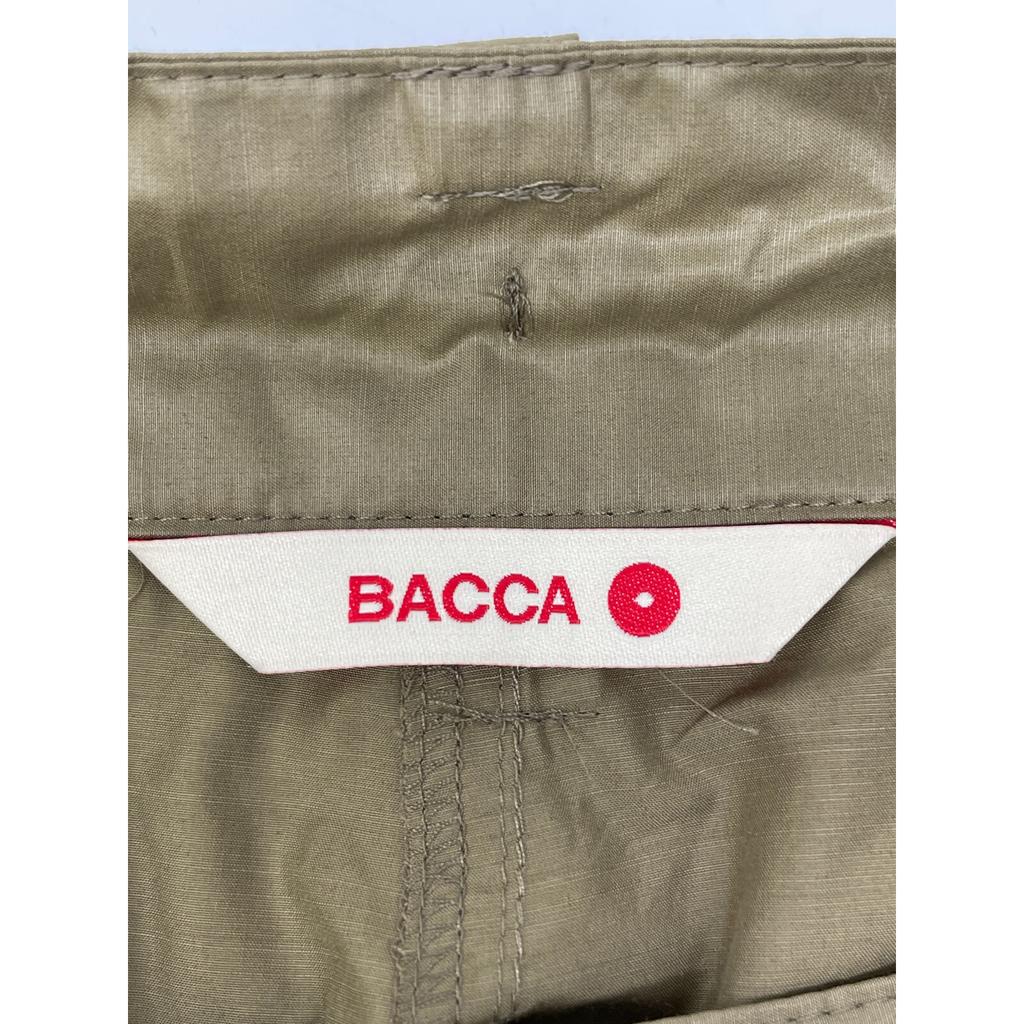 BACCA Khaki Shining Type Lighter Patch Pocket Pants Bottoms 36 khakiUsed