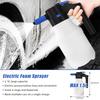 Electric Car Wash Spray Bottle Car Cleaning Tool Home and Car Dual-purpose Cleaning Water Bottle 1.5L Car Foam Spray Bottle