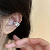 Bling Zirconia Square No-Piercing Ear Clip - Painless, Colorfast, Light Luxury Earring