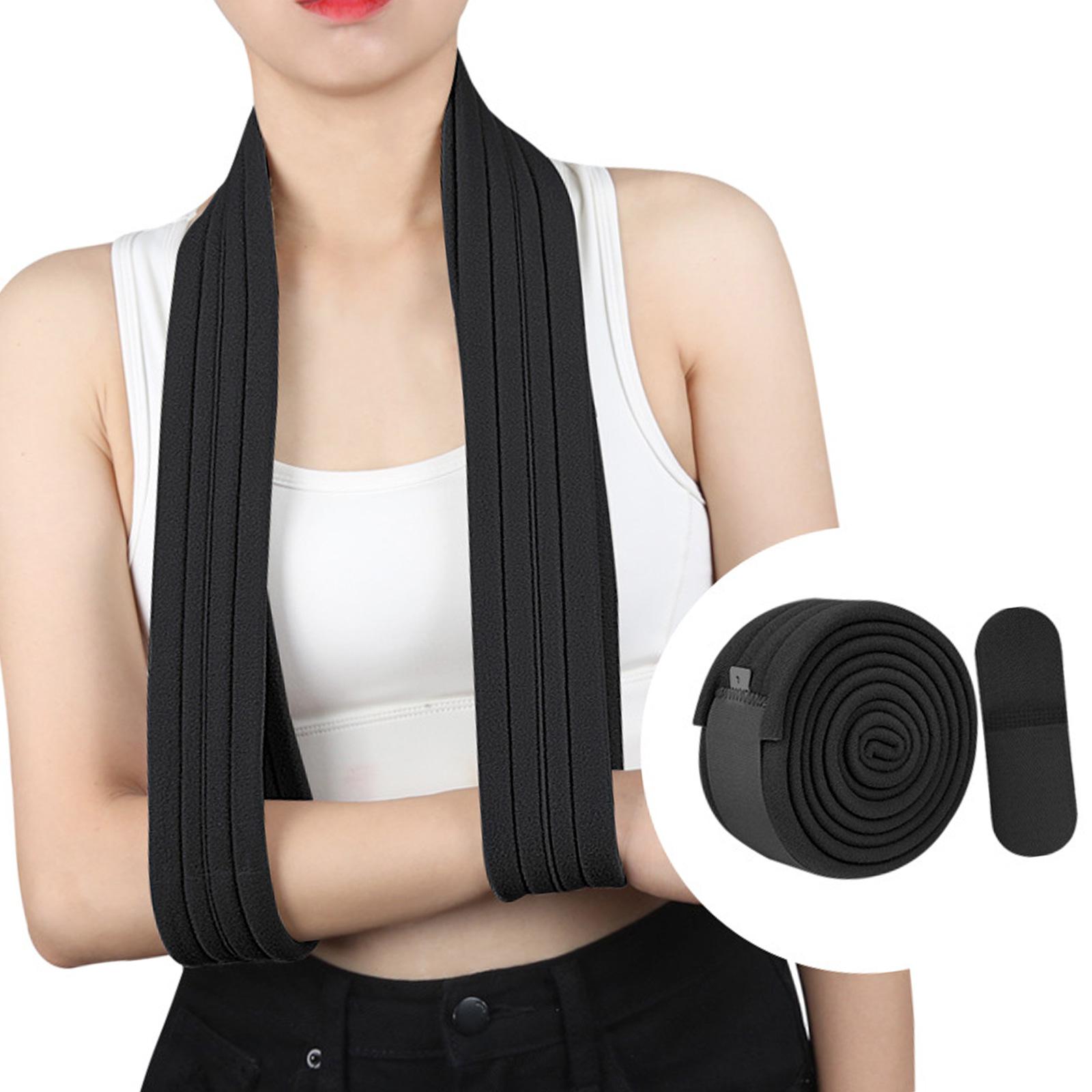 

Adjustable Shoulder Arm Sling Post Surgeries Support with Breathable Fabric Rotator Cuff Tear Sling Perfect for Arm Use