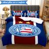 3PCS Esporte Clube  Printed Soft Bedding Set,Including 1pc Duvet Cover And 2pcs Pillowcases Perfect for Bedroom, Dormitory, Fan gift
