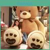 Orsacchiotto di Peluche Classico con Imbottitura in Cotone PP per Bambini e Adulti Regalo