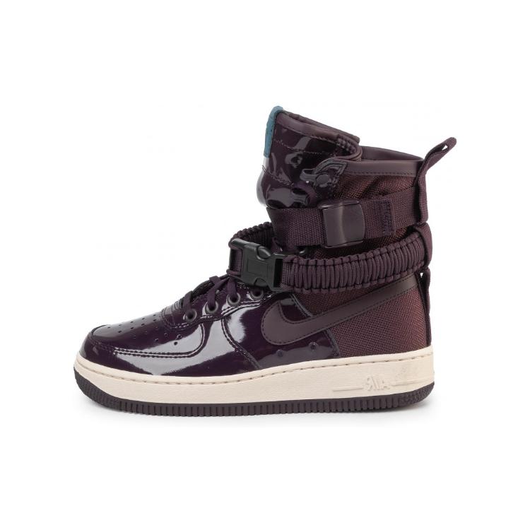 

Новые Nike Sf Air Force 1 High Ruby Rose Force Женские Портвейн Женские AJ0963-600 36