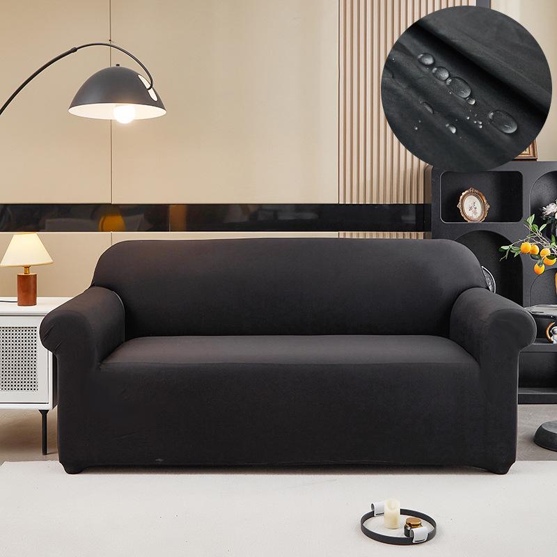 

Simple Waterproof Elastic Sofa Cover - Cat Scratch & Urine Resistant Protector. Single-seater 90-140 cm