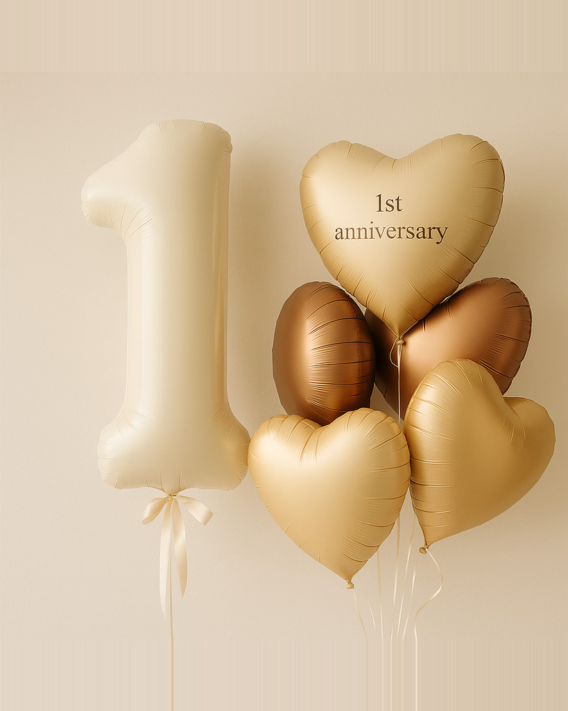 40 Zoll cremefarbene Zahlenballons 1–9 große digitale Folien-Heliumkugel für Mädchen, Kinder und Erwachsene, alles Gute zum Geburtstag, Party-Dekoration, Hochzeit