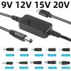 1 Set Type C Power Boost Cable For Wifi Router Mini Fan Dc 5-20V 65W Boost Converter With 8/10 Adapters Type C To Dc Boost Cable