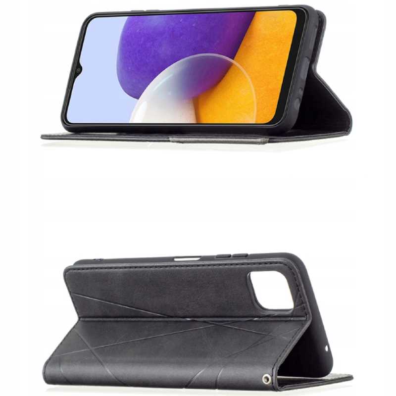 Zaps Origami Galaxy A22 5G Czarny