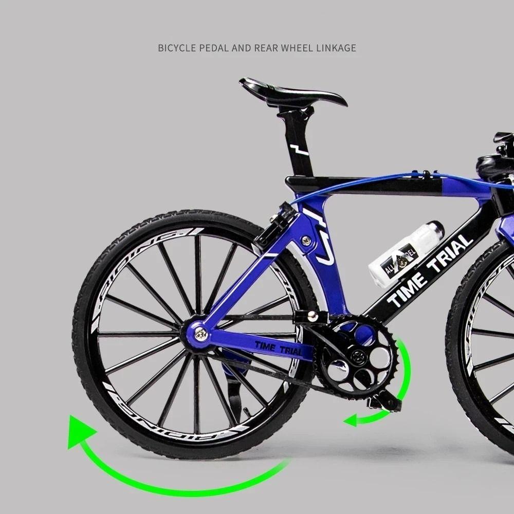 Ornament Mountain Bike Model Racing Simulation Bicycle Home Decoration Mini Bicycle  Children