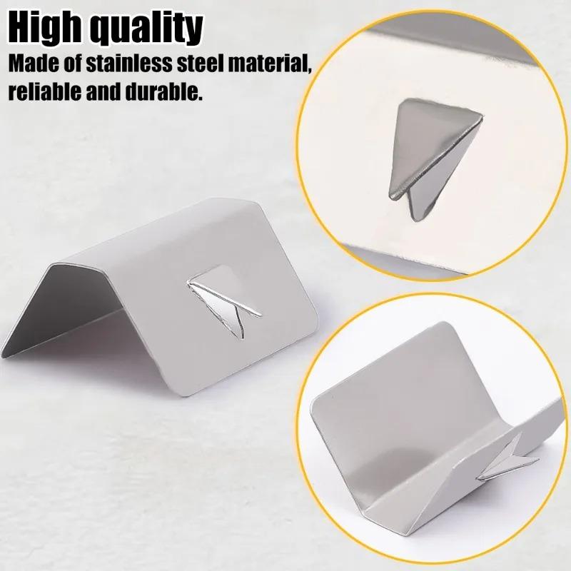 Car Window Baffle Accessories Clip Universal Wind/Rain Deflector Stainless Steel Clip Replacements Accessory for Heko G3 SNED