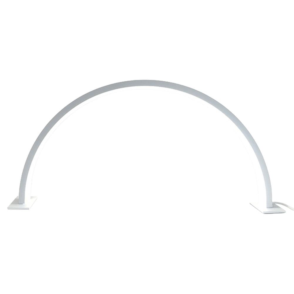 Beauty Salon U-shaped LED Desk Lamp Semi Monthly Lighting Fixture Eye Protection Tricolor Dimming Beauty Nail Supplement Light