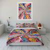 Colorful Swirling Stars. Bedding Sets Duvet Cover Sets Duvet Covers Pillowcases(1 * Duvet Cover 2 * Pillowcases, Without Duvet Insert)