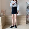 Summer High Waist Asymmetric Short Skirt With Tie Detail For Casual Womens Fashion