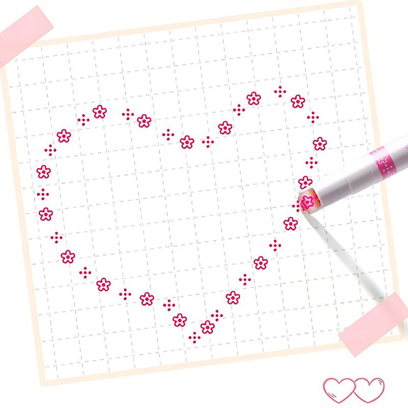 3PCS/Pack Multiple Shaped Decorative Outline Pen Colored Curve Pen Writing Drawing Props for Diary Planner School Stationery ZYF