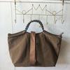 2026 Fashi Simple Letter Canvas Bag, Commuter Handbag, Large Capacity Handbag, Women's Bag