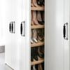 Black Door Handle Single Hole Cabinet Handle Hardware Wardrobe Handle  Wardrobe