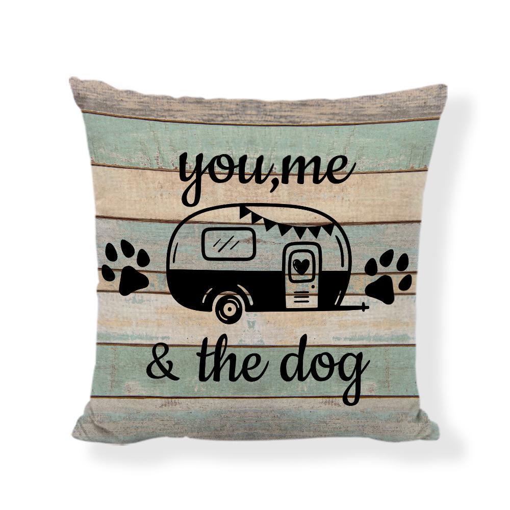 Colorful And Interesting Words Throw Pillow Covers With Digital Printing Of Short Plush Fabric Car-Shaped Sofa Cushion