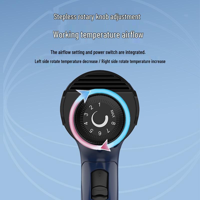 2000W Industrial Hot Air Gun with Stepless Temperature Control for Film Baking and Car Color Change