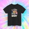 9 Lives Baby Cat Shirt S-5XL Funny Patriotic Feline Humor Gift Tee