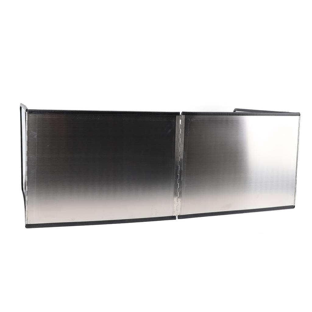 4 Sided Oil Splatter Guard Stainless Steel Heat Insulation Splashing Proof Screen for Kitchen