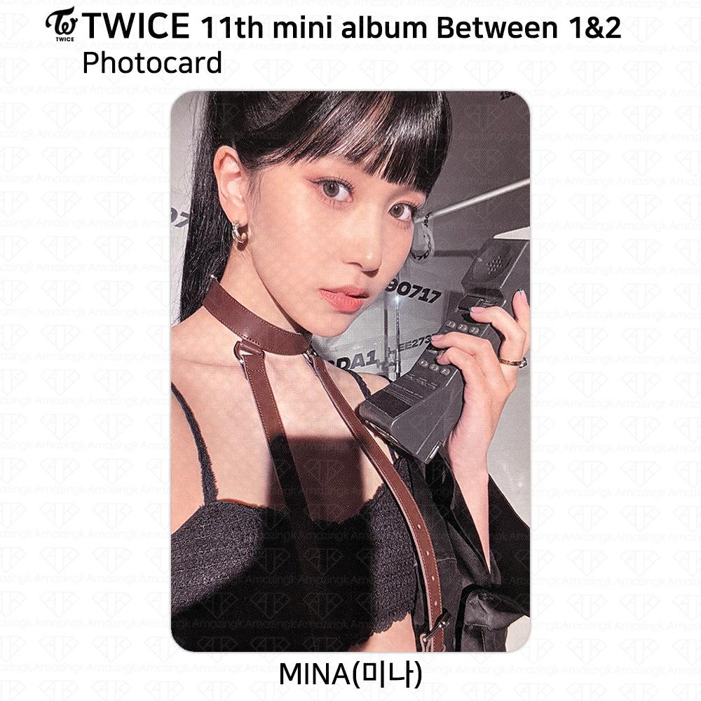 

TWICE 11-й мини-альбом между 1 и 2 Мина, фотокарточка, открытка, наклейка Polaroid POB Photocard - #03