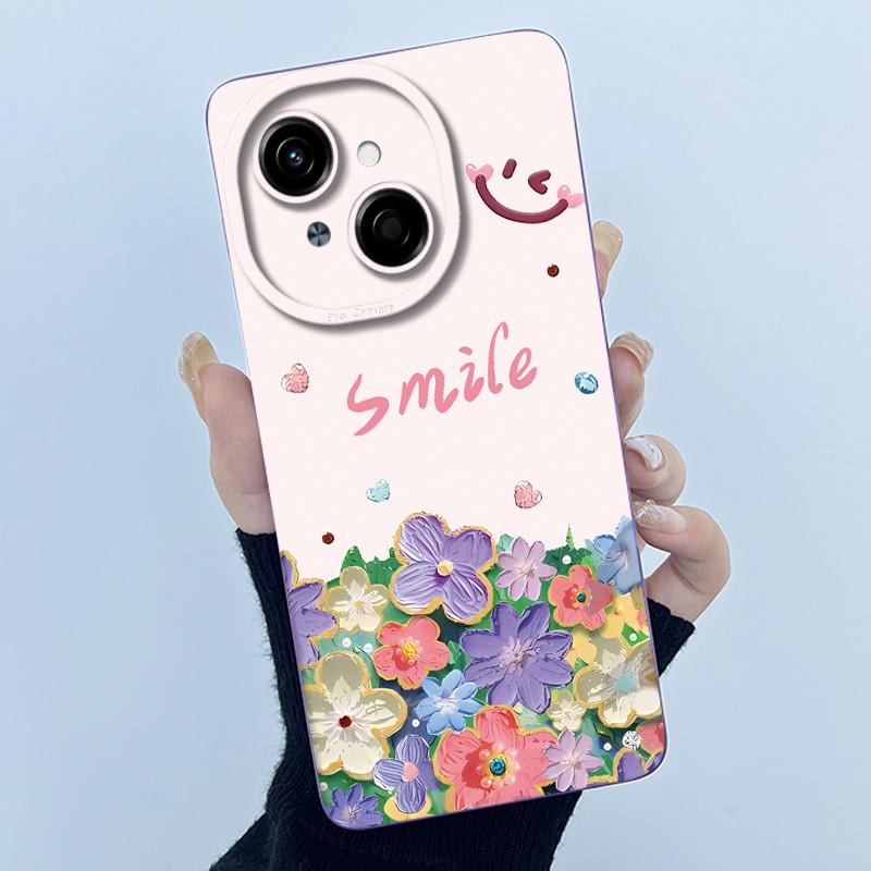 For Tecno Spark Go 1 s 1s 2025 Go1s Go2025 Pop 9 4G Phone Case Sweet Girls Cute Cats Soft Silicone Shockproof Back Cover Fundas