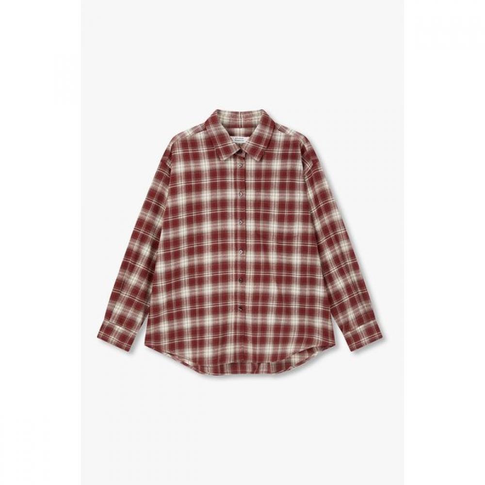 Studio Tomboy Oversized Pocket Check Shirt 9176321971
