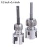 Integrated PPR Pipe Thread Opener - Electric Drill Threading Device for 1/2 DN15 & 3/4 DN20 Plumbing, Repair Tool