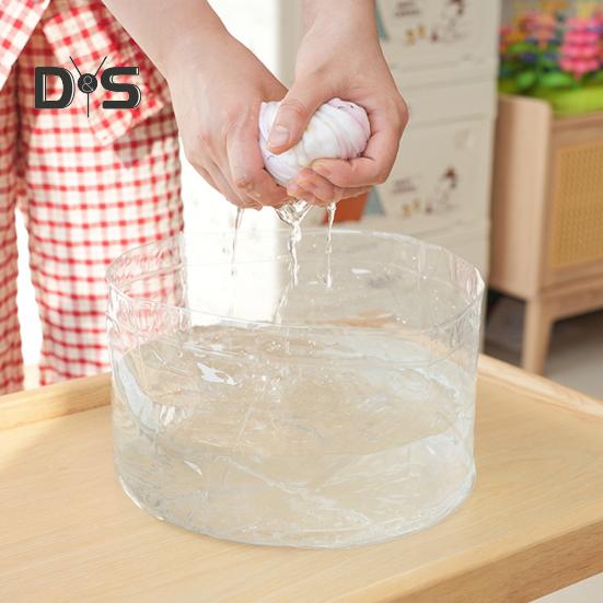 Folding Water Basin Stable Structure Portable Water Container Large Diameter Transparent Water Bucket for Camping Picnics BBQ