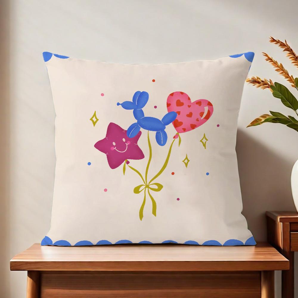 

bBalloon ART unicorn cushion cover For Pillow Printing Sofa Decoration Home Car Room Coffee Shop Office Nordic Simplicity 30x30 cm