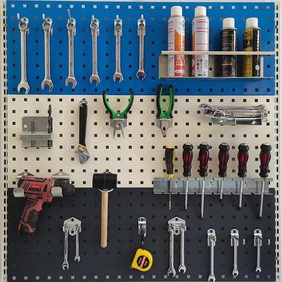Pegboard Tool Holder for Car Repair - Wall Storage & Display with Hooks